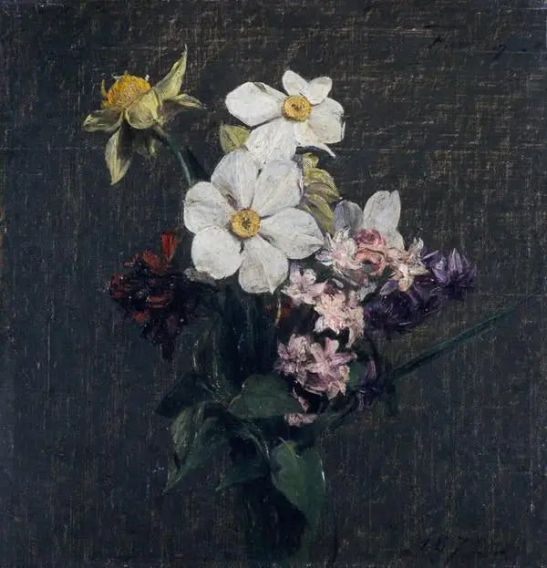 İlkbahar Çiçekleri - Henri Fantin-Latour