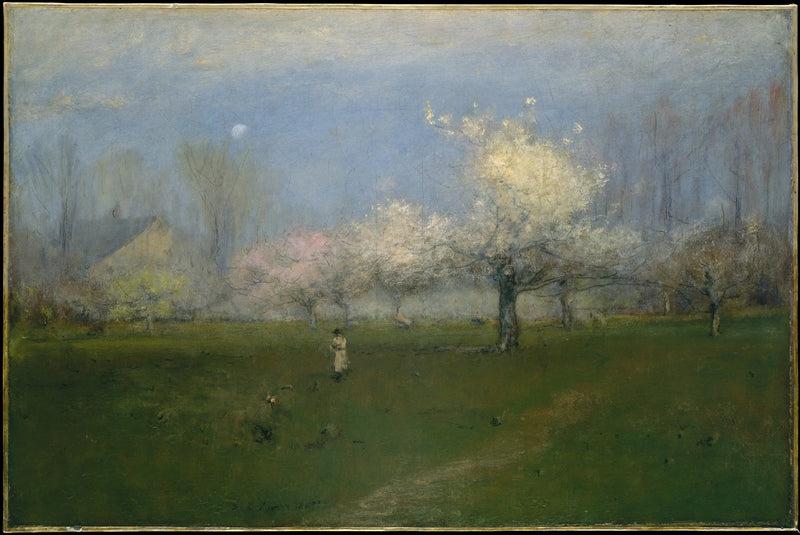 İlkbahar Çiçekleri, Montclair, New Jersey - George Inness
