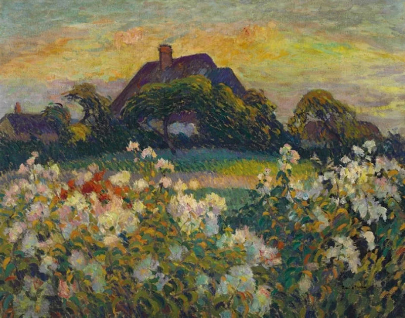 Çiçekler Tarlası - Robert Antoine Pinchon