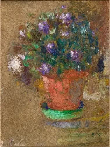 Saksı Çiçekleri - Édouard Vuillard