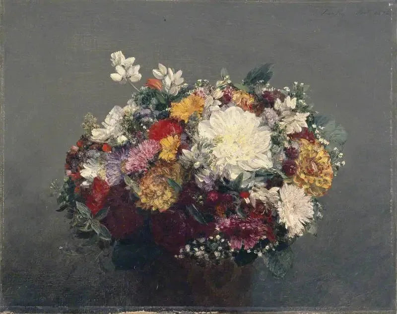 Çiçekler - Henri Fantin-Latour