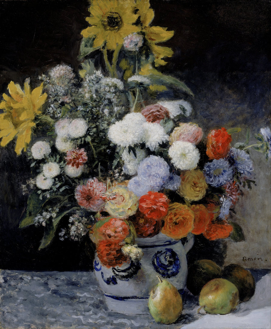 Çiçekler - Pierre-Auguste Renoir