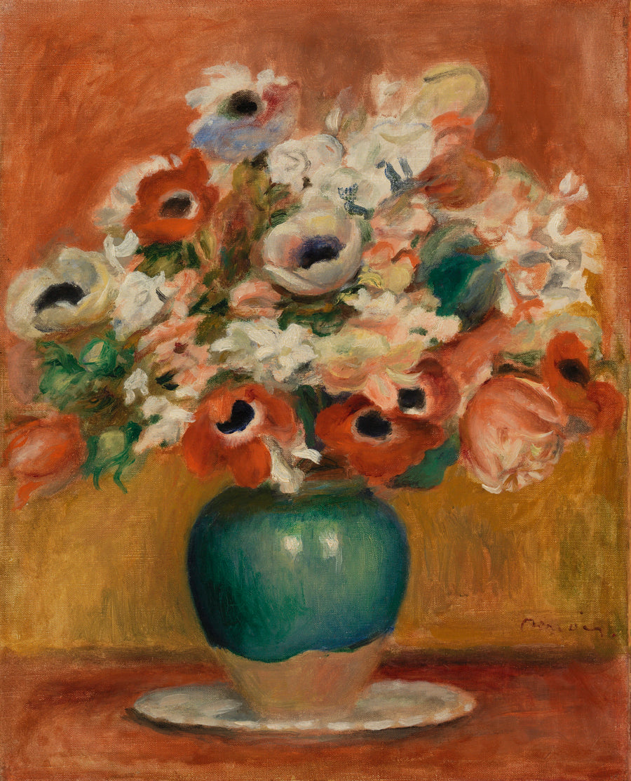 Çiçekler (Çiçekler) - Pierre-Auguste Renoir
