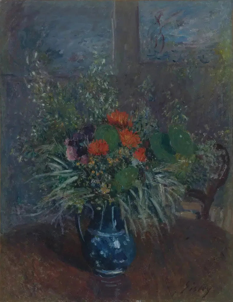 Yaban Çiçekleri - Alfred Sisley