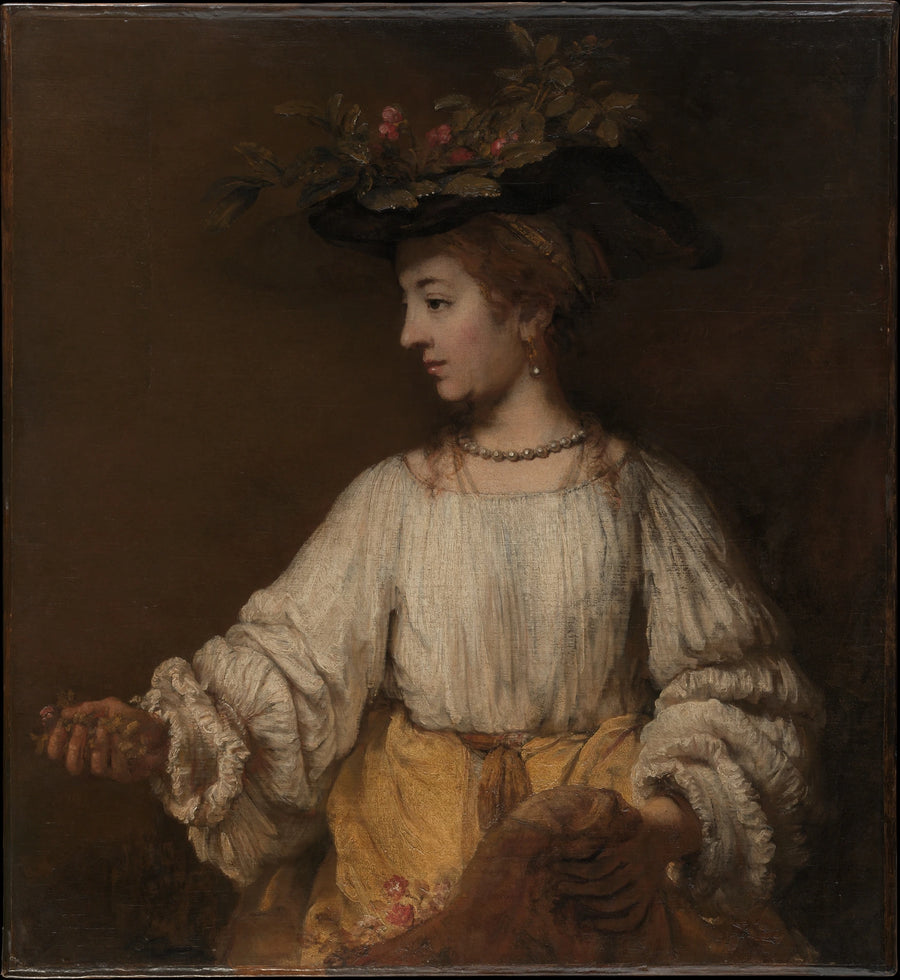 Çiçekler - Rembrandt