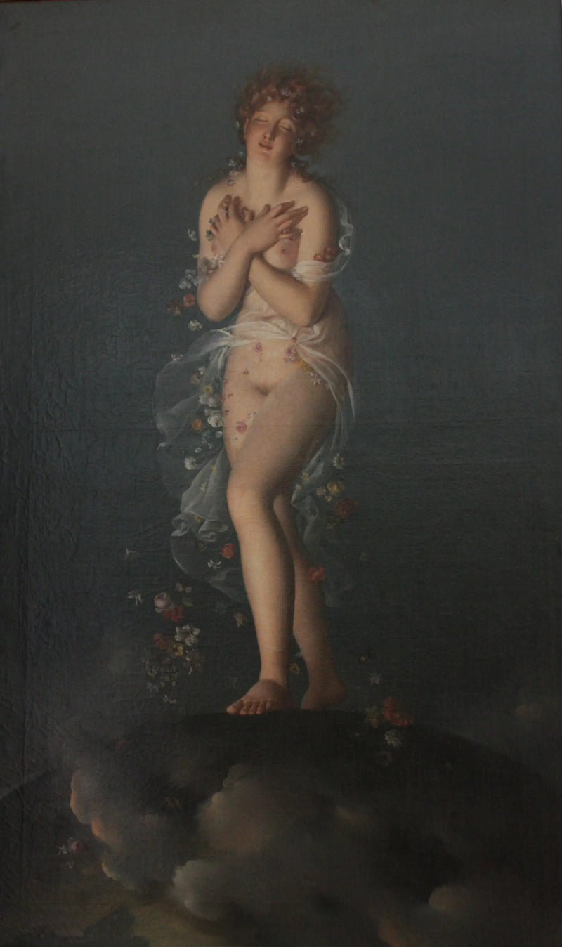 Zefir Tarafından Okşanan Flore - François Gérard