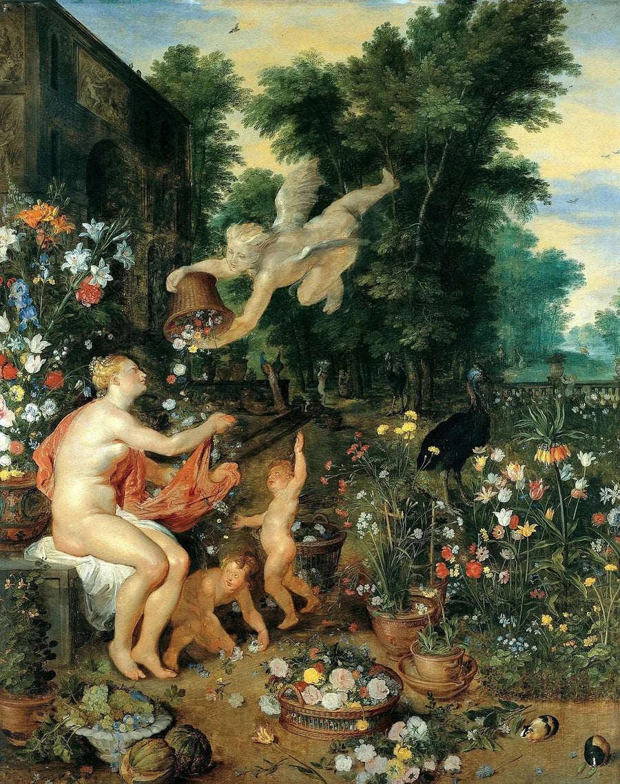 Flore ve Zéphyr - Peter Paul Rubens