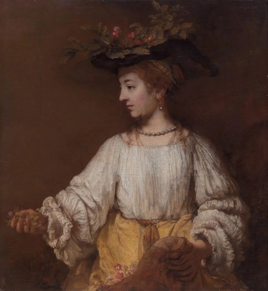 Çiçekler - Rembrandt