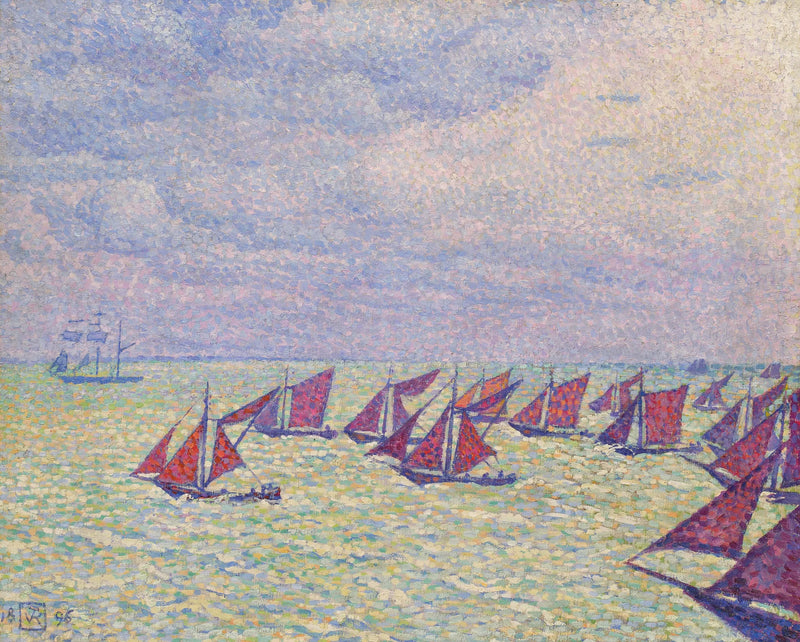 Arnemuiden Filosu - Theo van Rysselberghe
