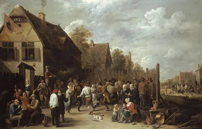 Köy Fuarı - David Teniers le Jeune