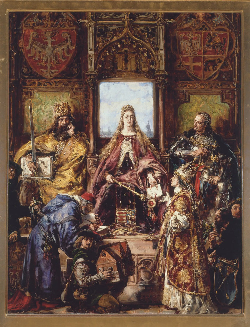Polonya'da Medeniyet Tarihi serisinden Akademi Vakfı, 1361–1399–1400 M.Ö. - Jan Matejko