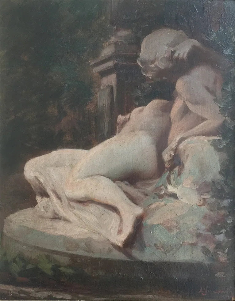 Fonte de Médicis - Jardim do Luxemburgo - Eliseu Visconti