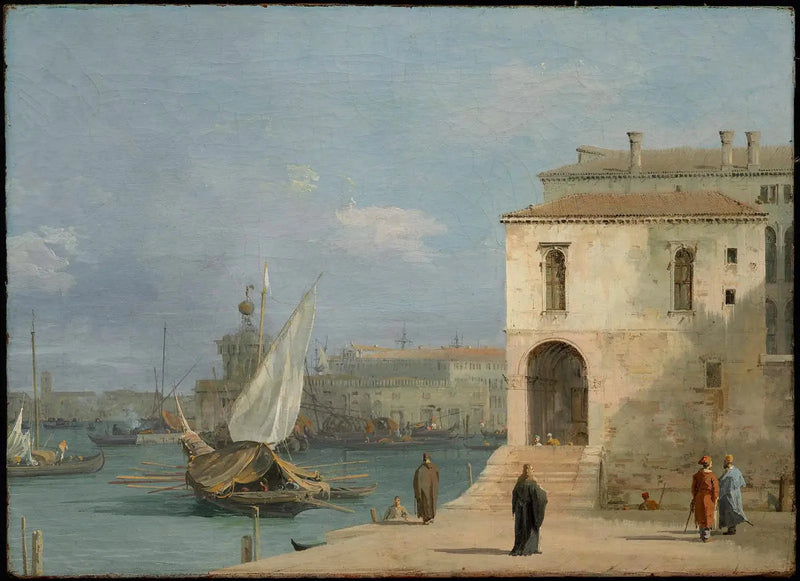 Fonteghetto della Farina, Venedik - Canaletto