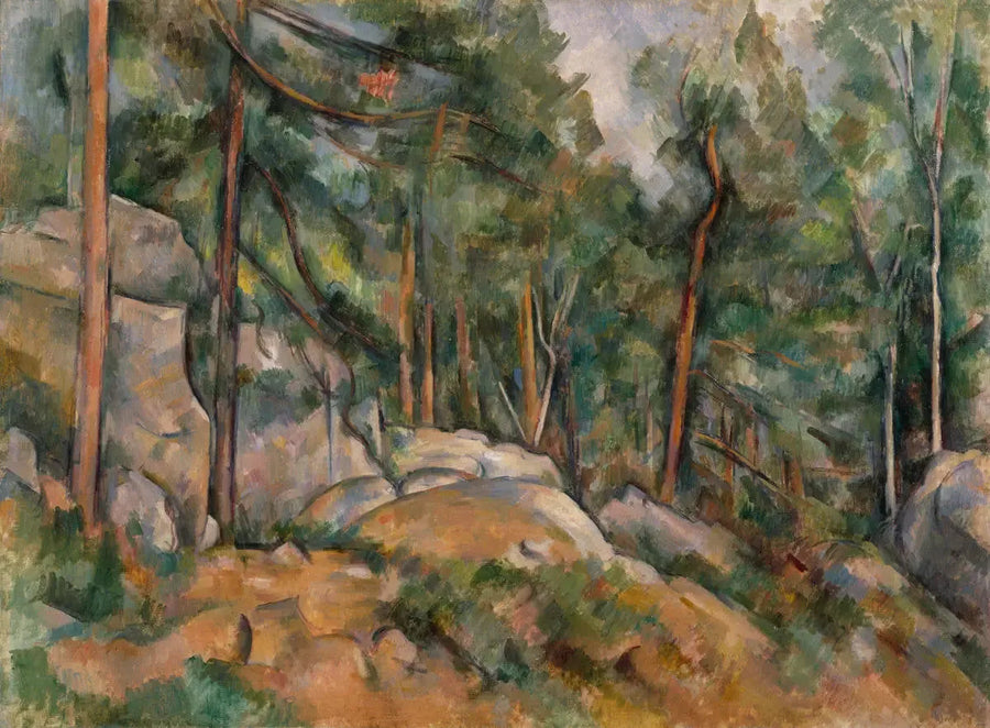 Orman İçi - Paul Cézanne