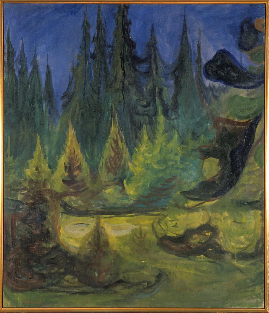 ladin ormanı - Edvard Munch