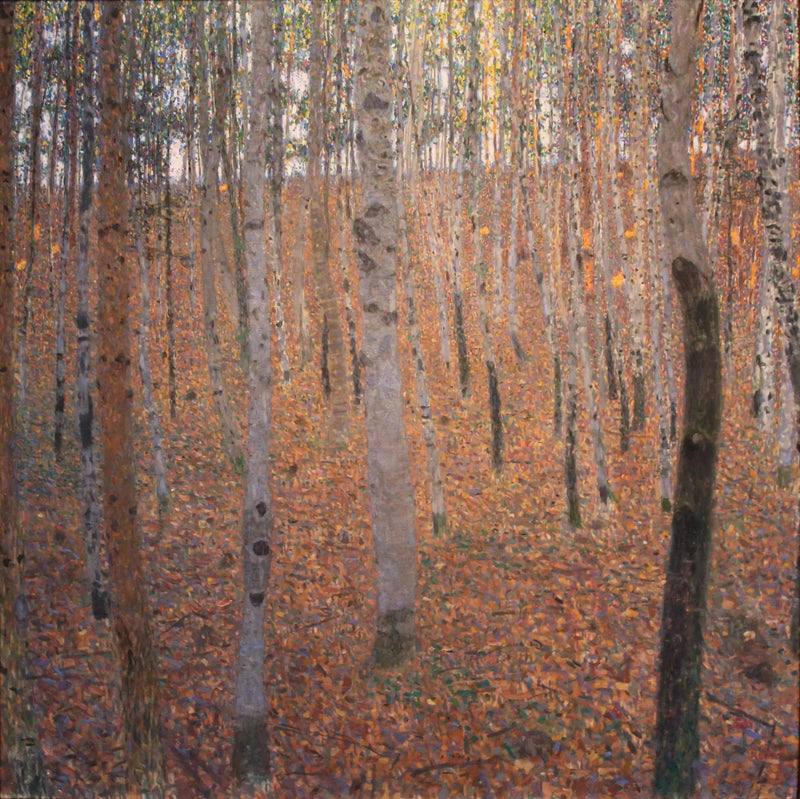 Kayın Ormanı - Gustav Klimt