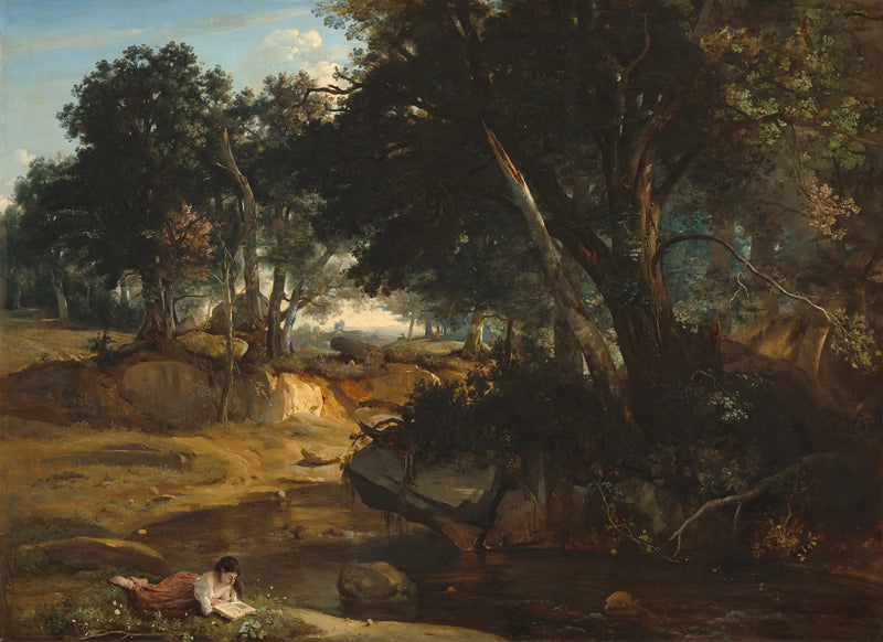 Fontainebleau Ormanı - Jean-Baptiste Camille Corot