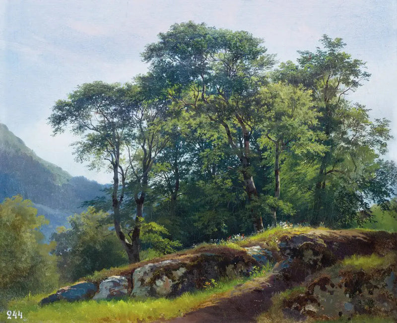 İsviçre'de huş ormanı - Ivan Chichkine