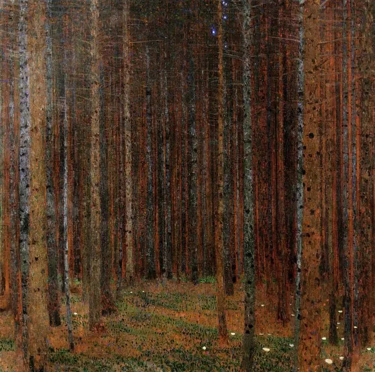 Köknar Ormanı I - Gustav Klimt