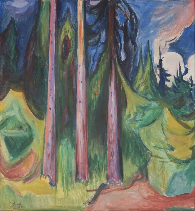 Orman - Edvard Munch