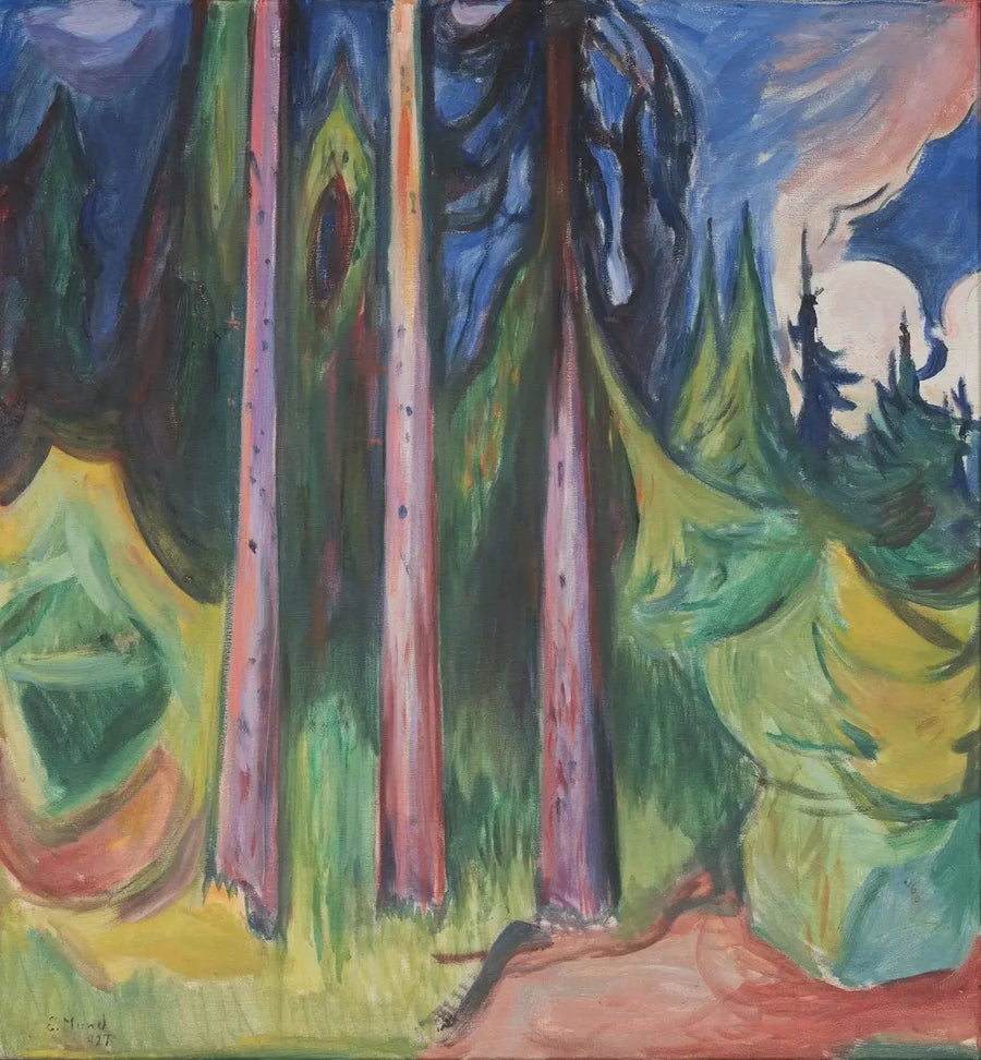 Orman - Edvard Munch