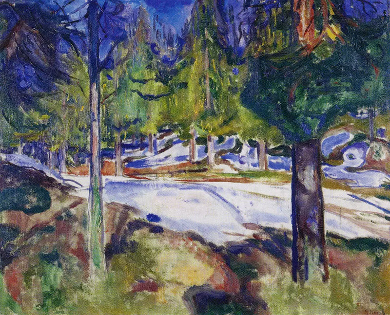 Orman - Edvard Munch