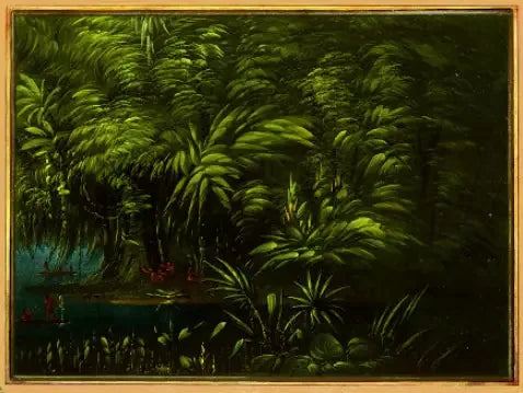 Amazone kıyısında lüks orman - George Catlin