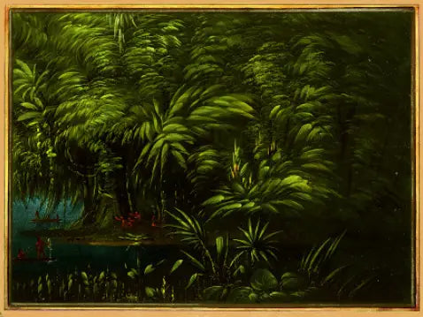 Amazone kıyısında lüks orman - George Catlin