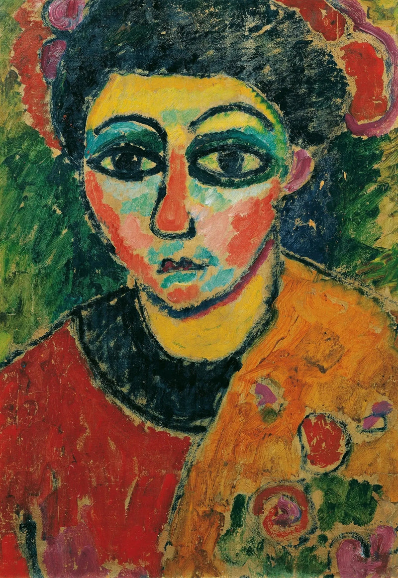 Kadın Figürü - Alexej von Jawlensky