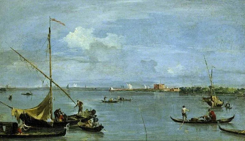 Forte S.Andrea Del Lido, Venedik - Francesco Guardi