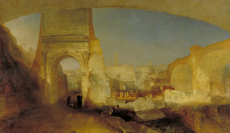 Forum Romanum, Mr Soane Müzesi için - J. M. W. Turner