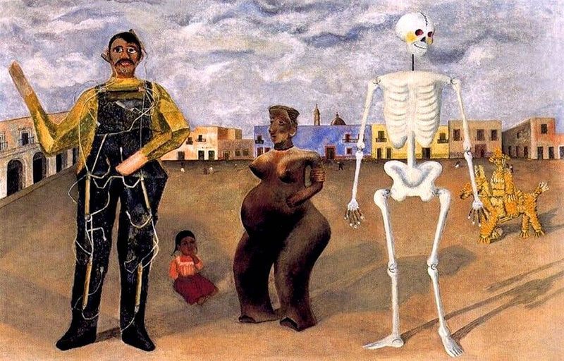 Quatre habitants de Mexico - Frida Kahlo