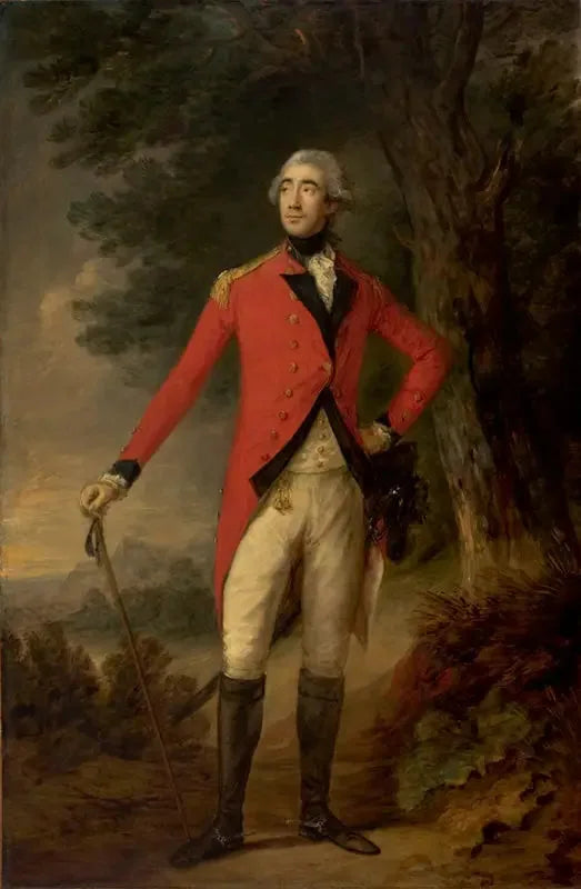 Francis Rawdon, 1. Marquess de Hastings ve 2. Kont de Moira - Thomas Gainsborough