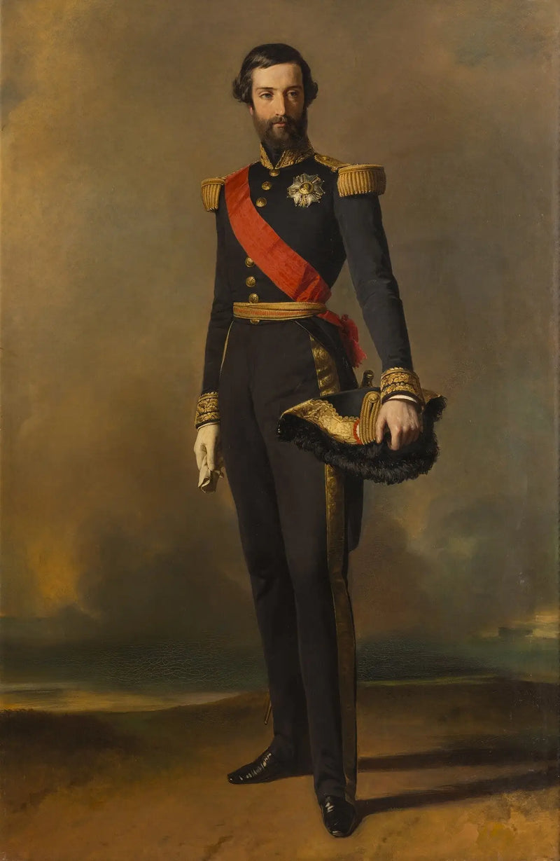 François-Ferdinand-Philippe d'Orléans, Joinville prensi (1818-1900) - Franz Xaver Winterhalter