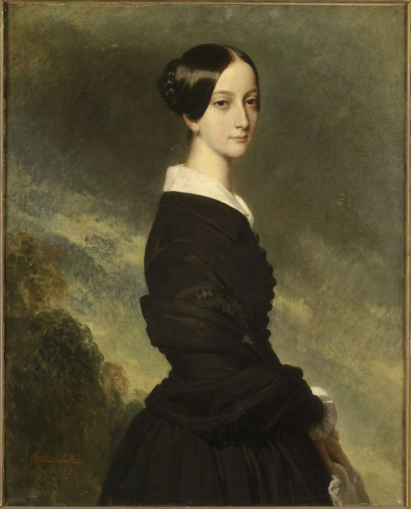 Françoise-Caroline Gonzague, Joinville prensesi (1824-1898) - Franz Xaver Winterhalter
