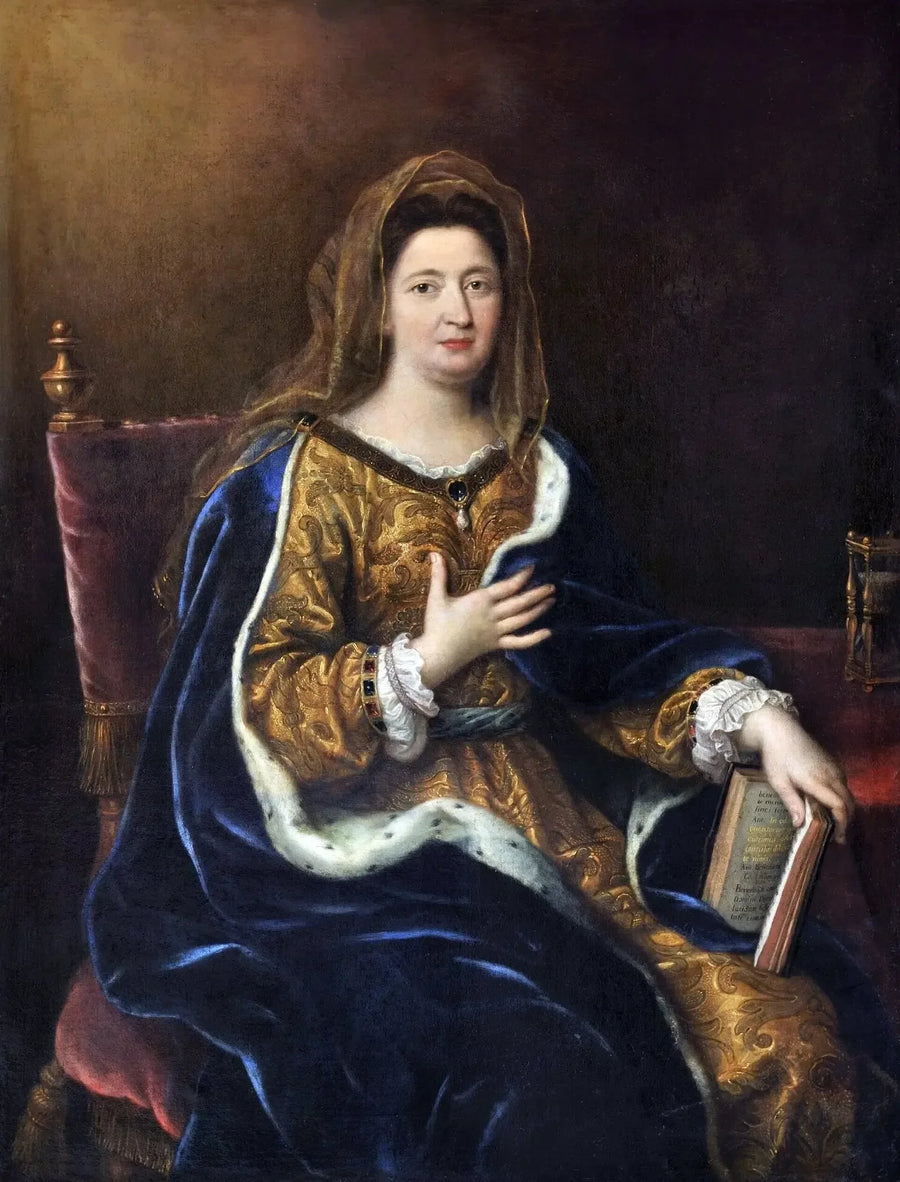 Françoise d'Aubigné, Maintenon Marquise (1635-1719) - Pierre Mignard