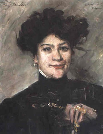 Fräulein Tiny Senders - Lovis Corinth