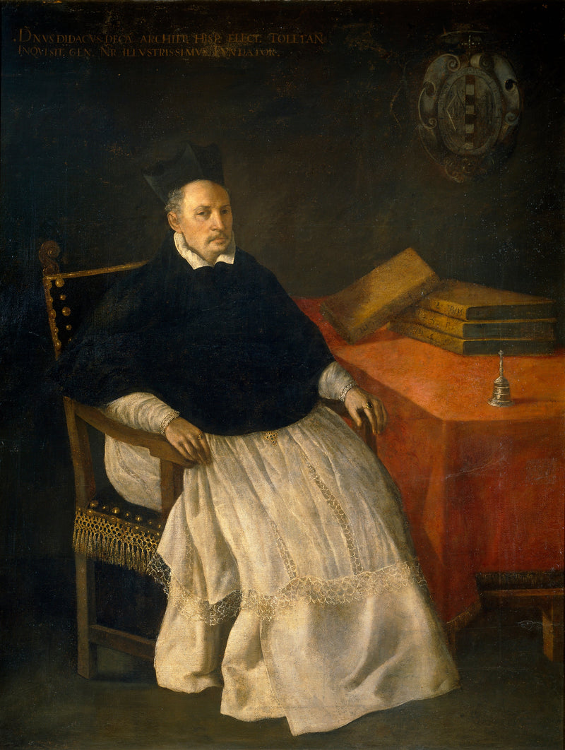 Sevilla Başpiskoposu Fray Diego de Deza ve Tavera - Francisco de Zurbarán