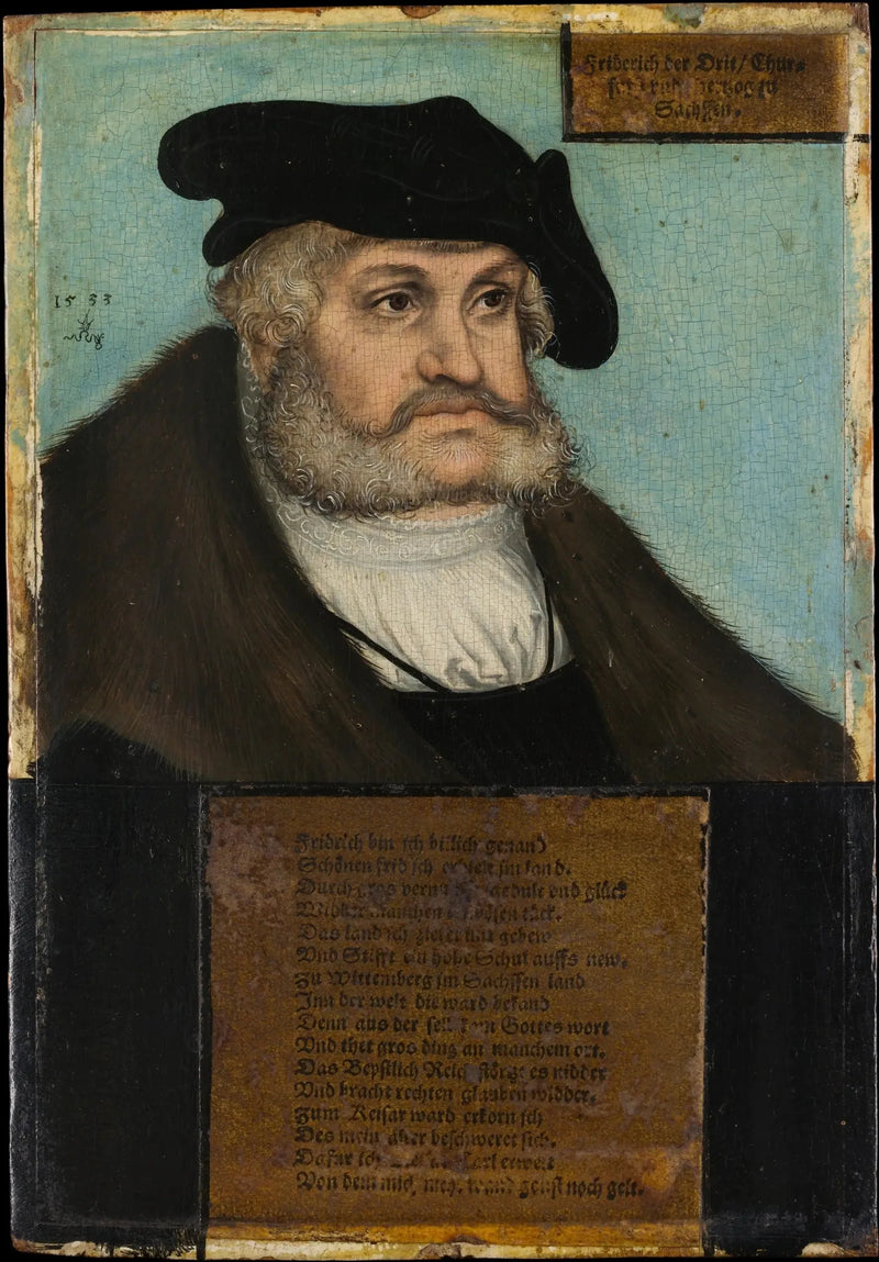 Frédéric III (1463–1525), Bilge, Saksonya Elector - Lucas Cranach the Elder