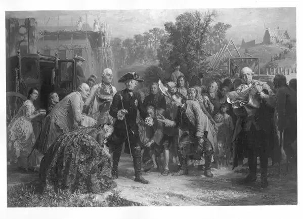 Frédéric Th. büyük bina gibi - usta - Adolph von Menzel