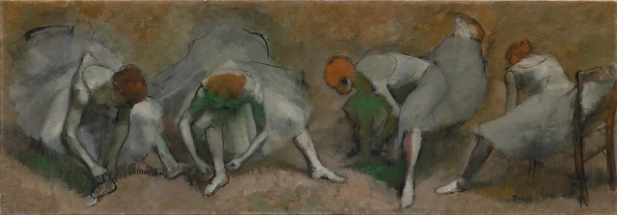 Dansçılar Frizi - Edgar Degas