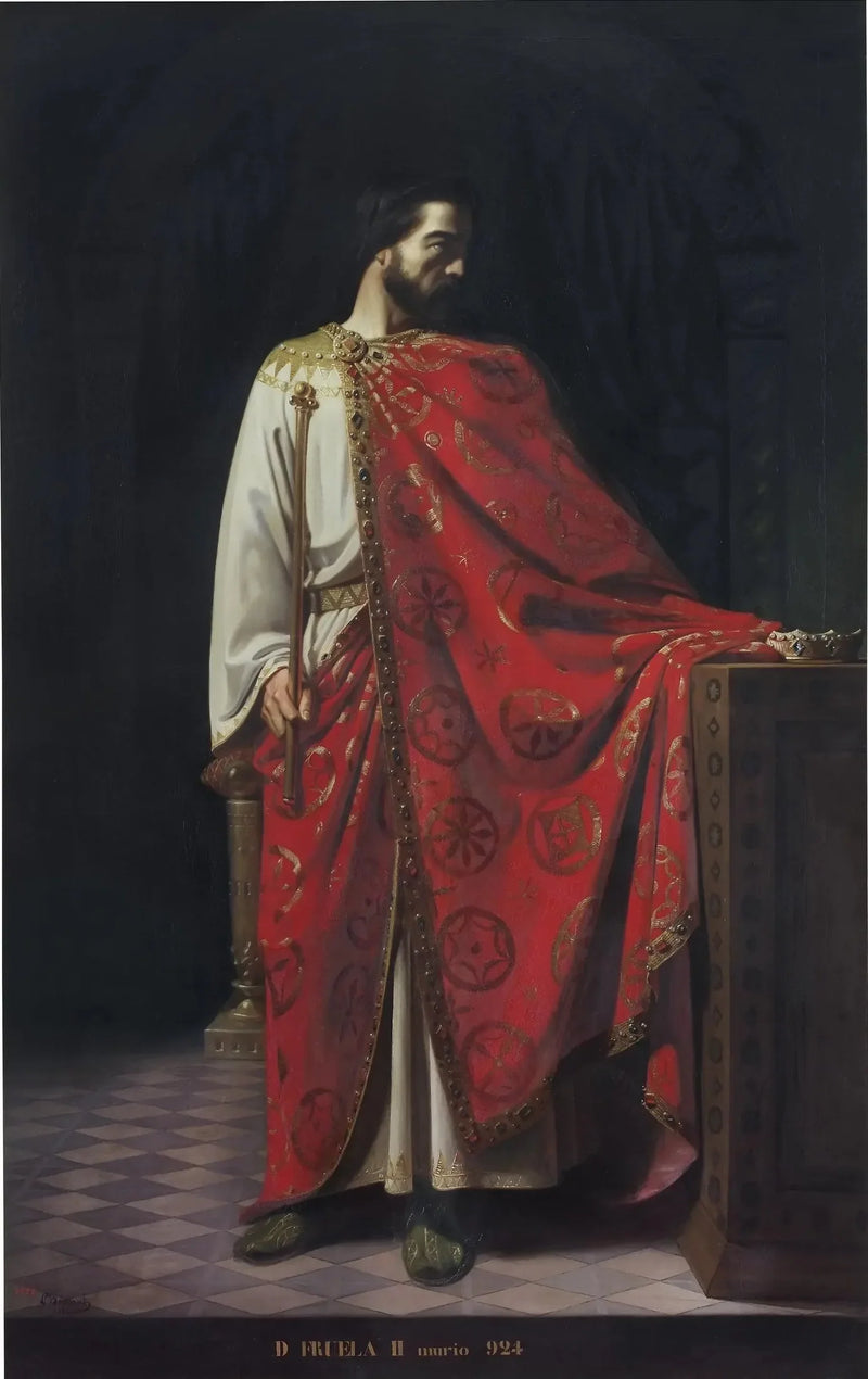 Asturya Kralı Fruela II (910'dan 925'e kadar Asturya Kralı) - Léon Bonnat