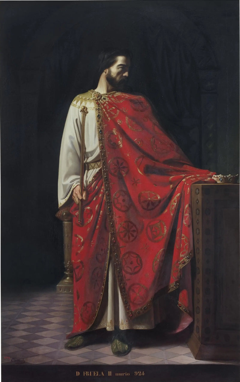 Asturya Kralı Fruela II (910'dan 925'e kadar Asturya Kralı) - Léon Bonnat