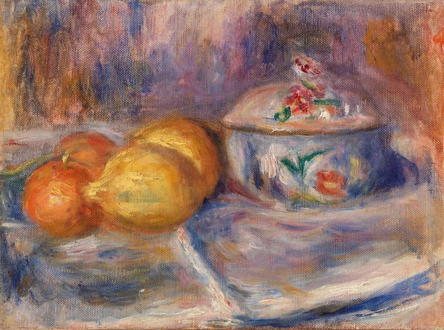 Meyveler ve Şekerlik - Pierre-Auguste Renoir