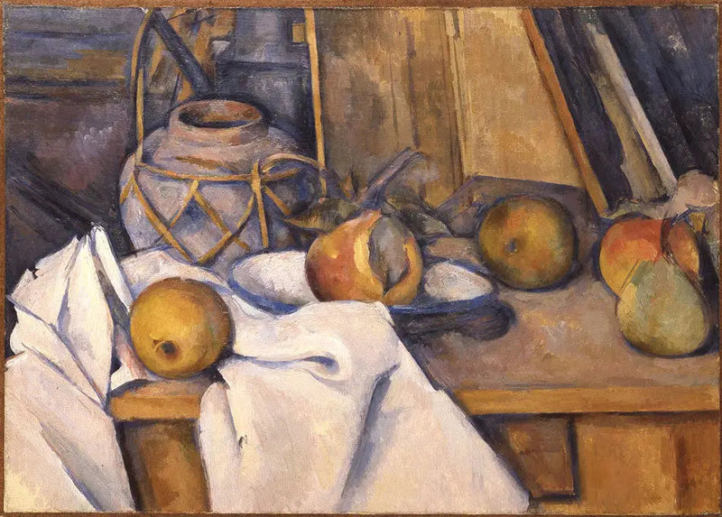 Meyveler ve zencefil kavanozu - Paul Cézanne