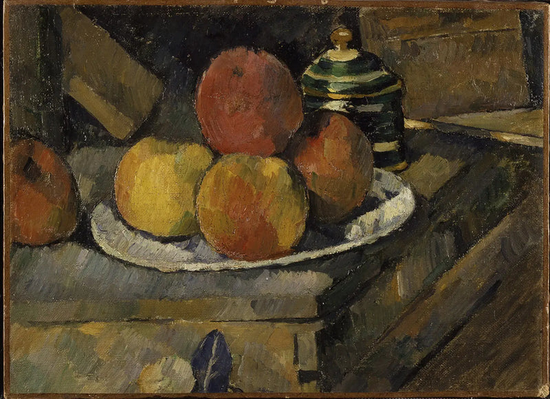 Meyveler ve şekerlik - Paul Cézanne