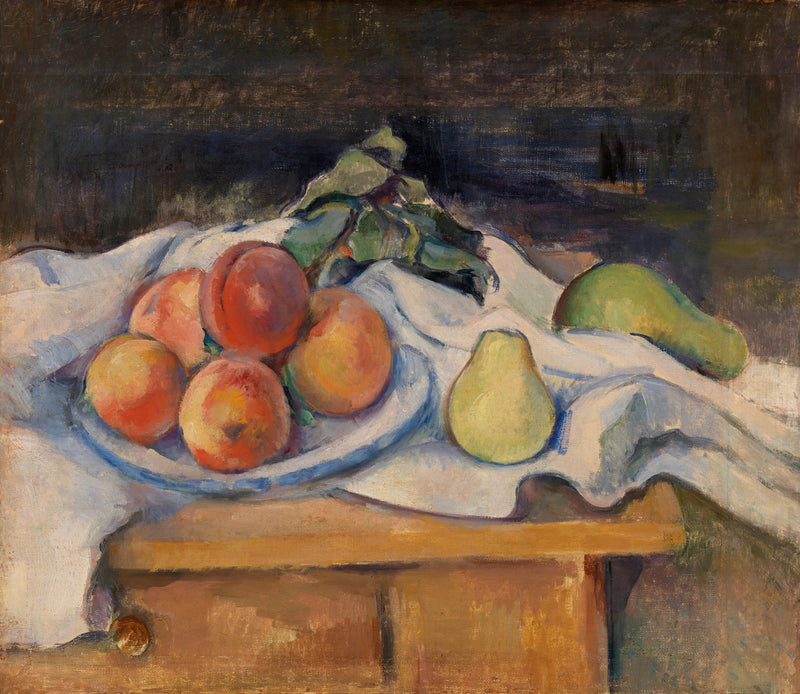 Meyveler masada - Paul Cézanne