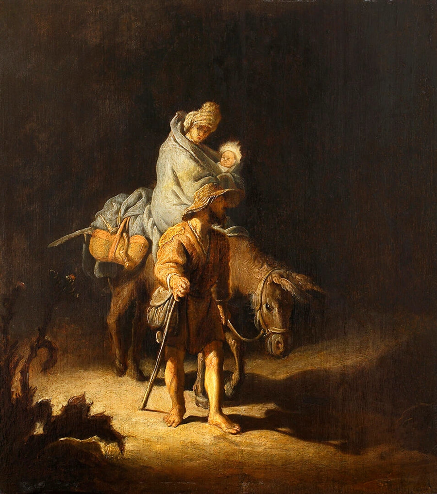 Mısır'a Kaçış - Rembrandt
