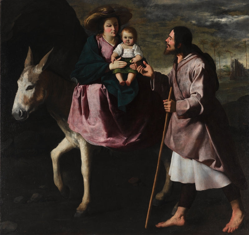 Mısır'a Kaçış - Francisco de Zurbarán