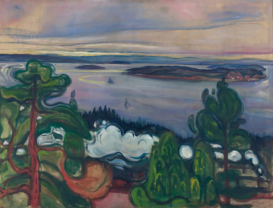 Tren Dumanı - Edvard Munch